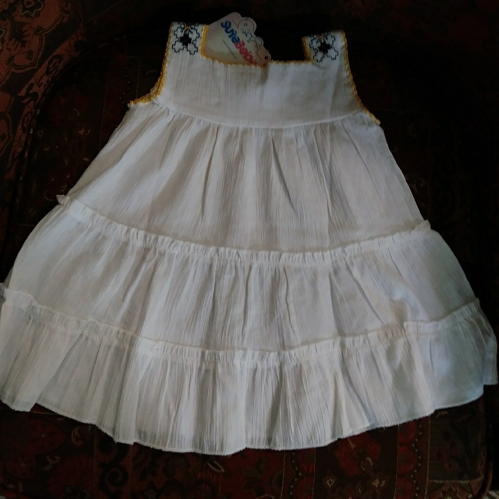 E & Y Little girls (Toddler) Embroidered dress, M - Picture 7 of 8
